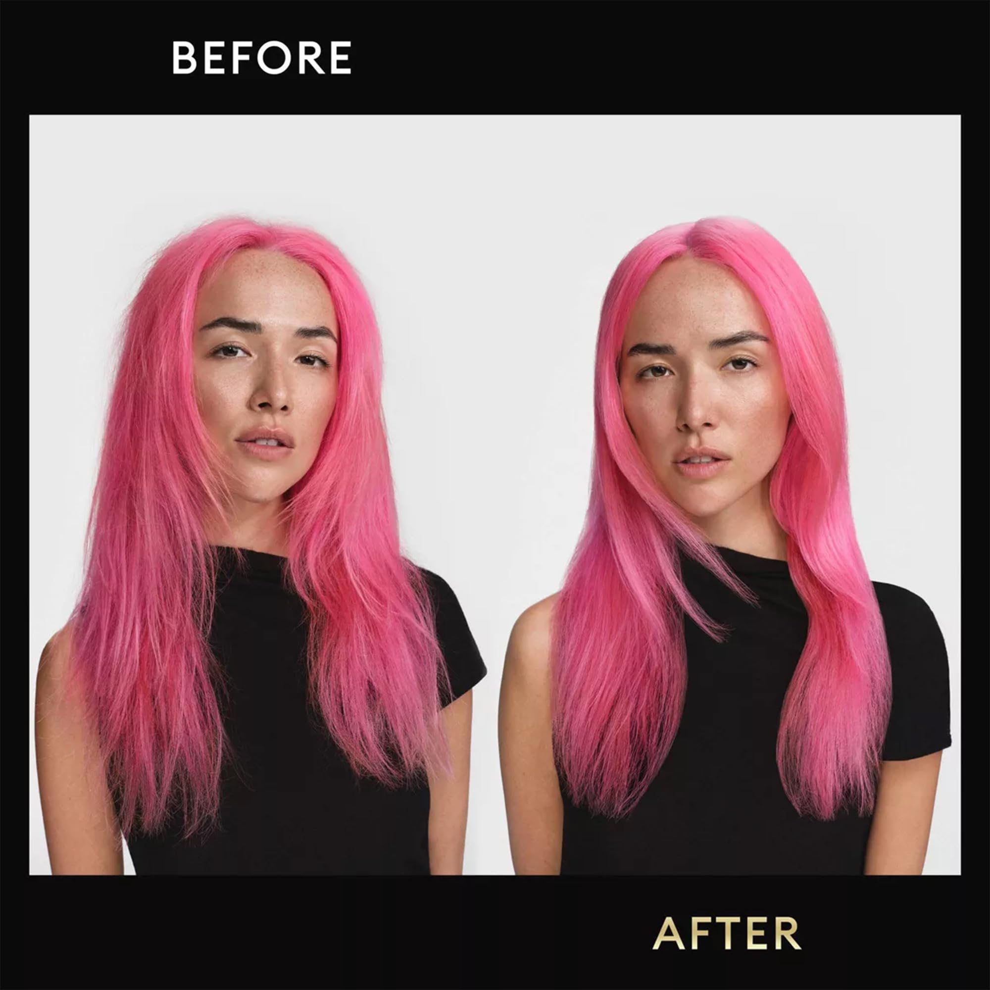 Tresemmé Shaping Mousse foam close-up texture ready to apply.