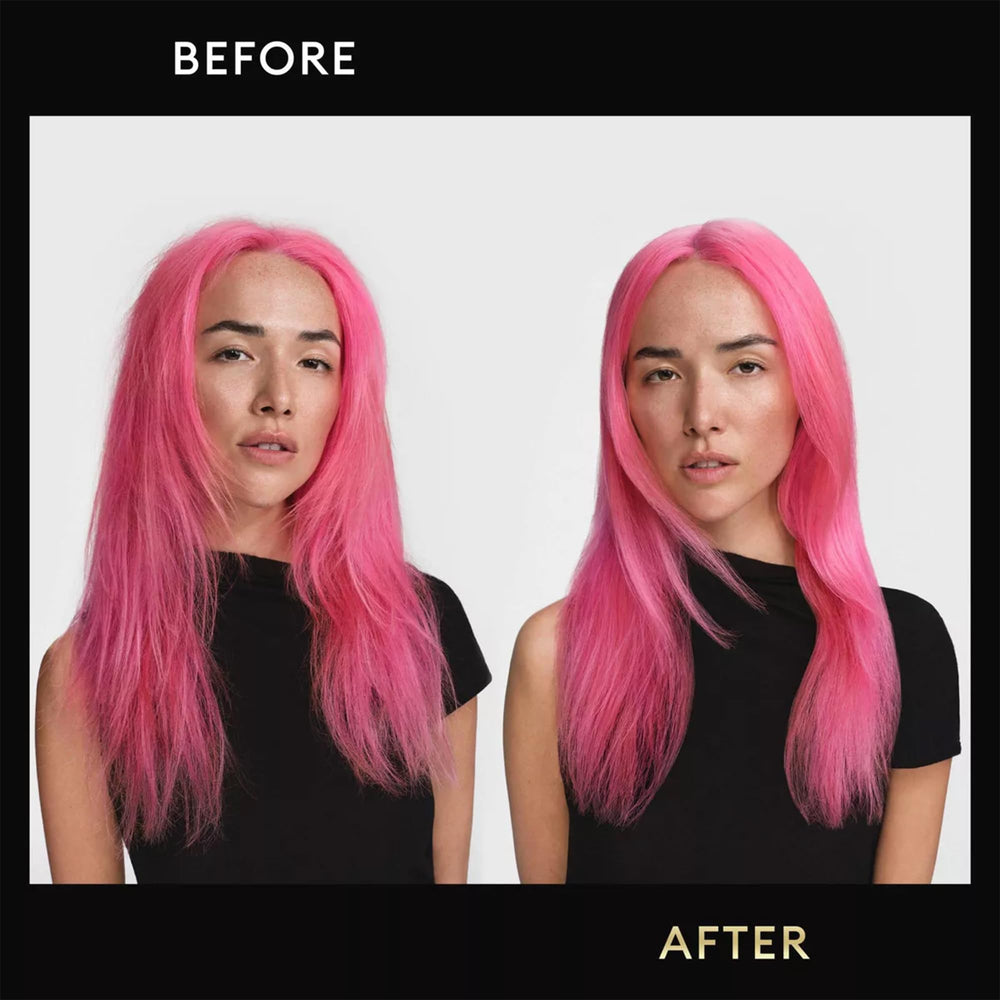 Tresemmé Shaping Mousse foam close-up texture ready to apply.
