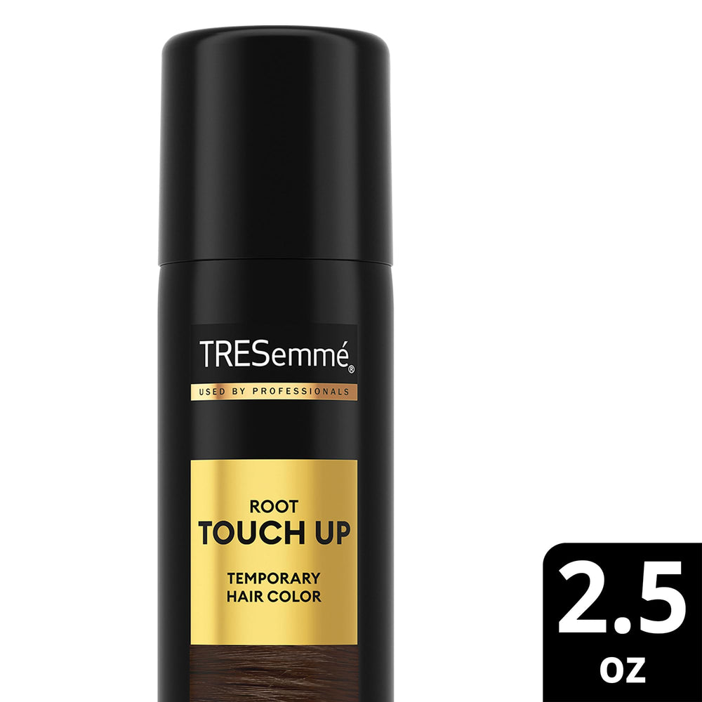 TRESemmé travel-size can close-up for on-the-go touch-ups.
