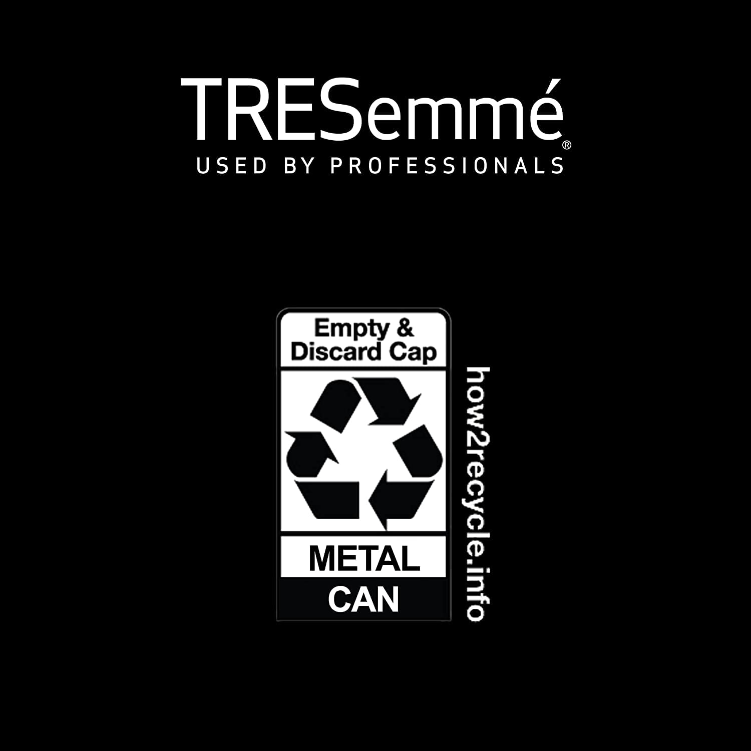 TRESemmé pack-of-two shows value for duplicate bottles in bathroom or gym bag.