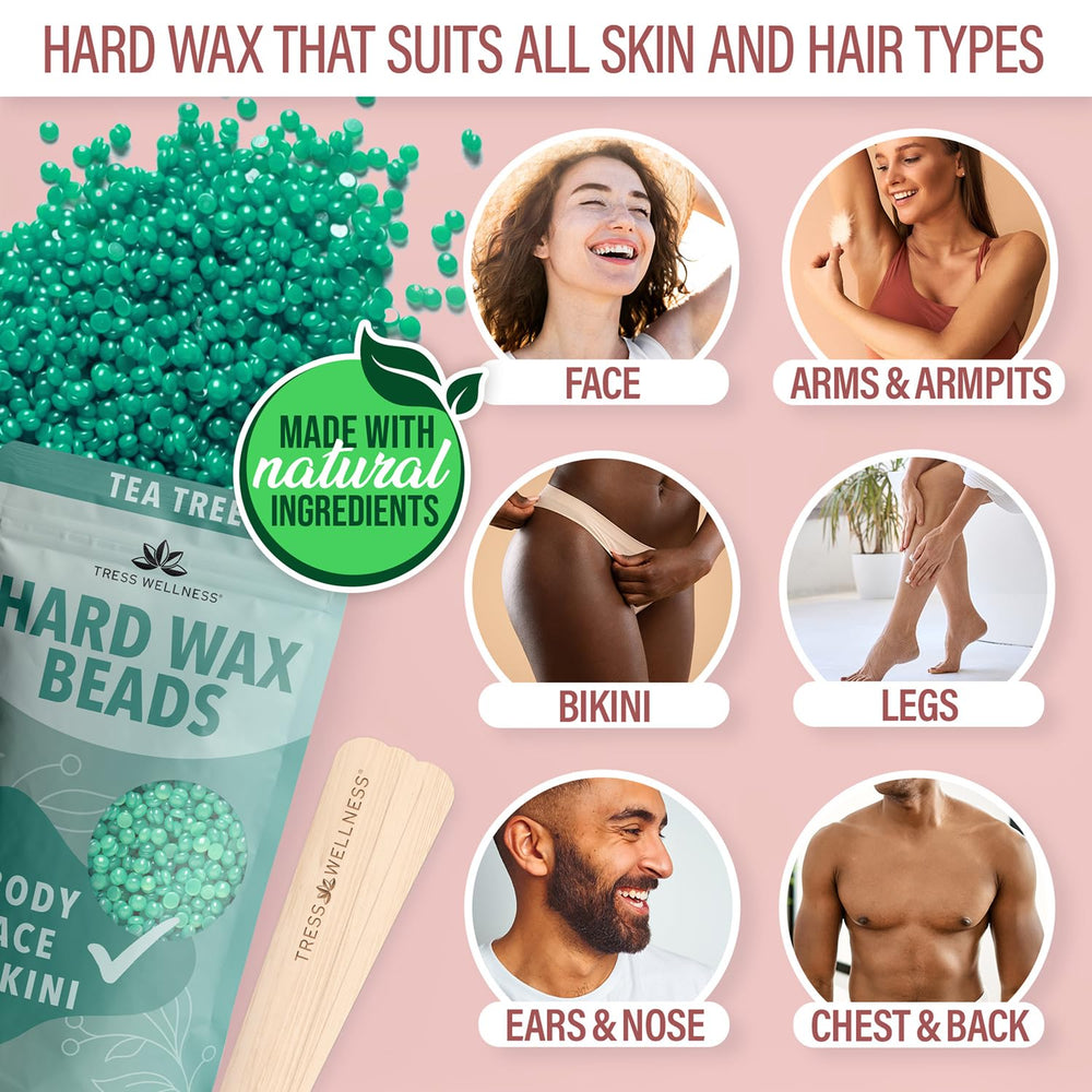Tress Wellness wax-sticks ready for precise, clean waxing application.