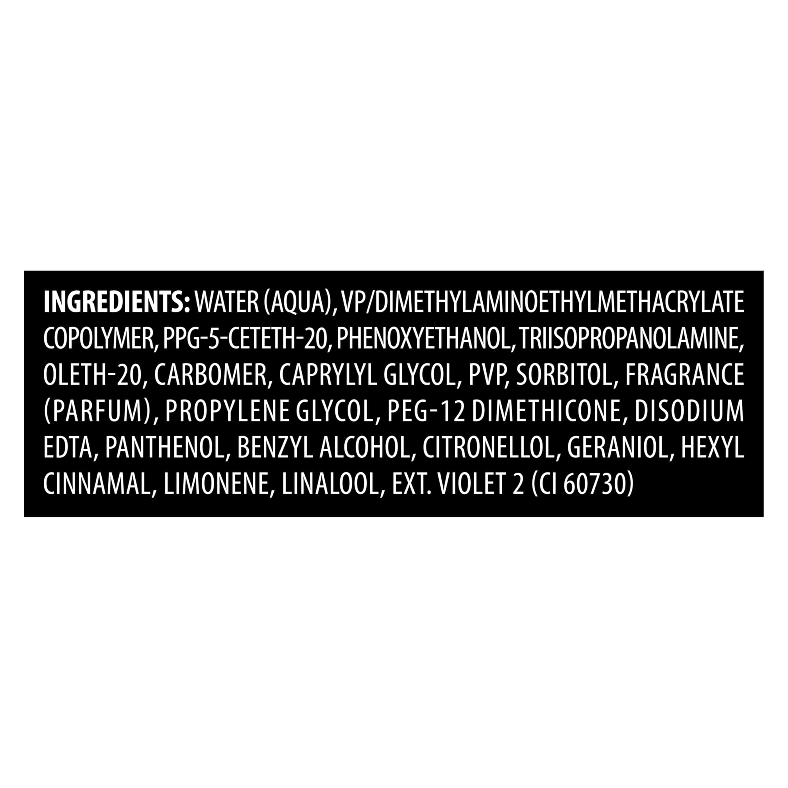 TRESemmé Extra Hold Gel pack 6 pack shot highlights value pack for versatile styling