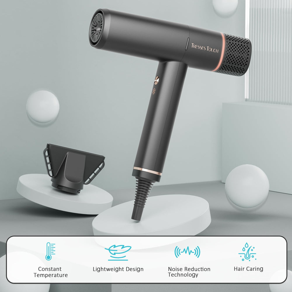 Tresses Touch detachable filter aids safe maintenance and longevity.