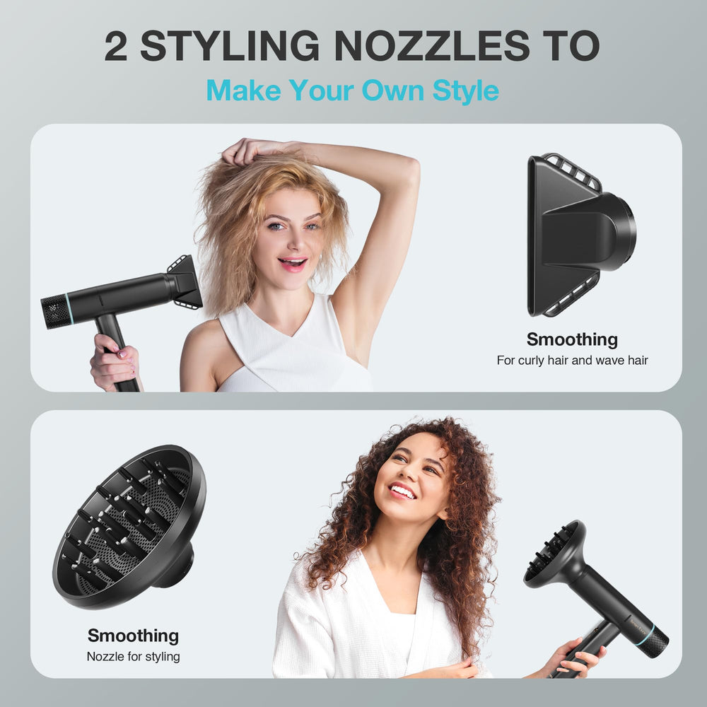 Tresses Touch home salon travel-ready design supports styling on the go.