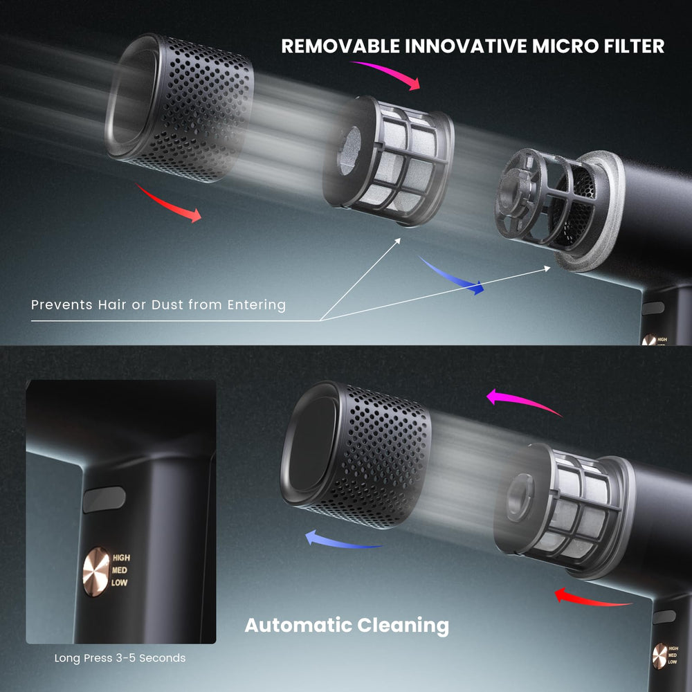 Tresses Touch ionic technology promotes smoother shine and reduced frizz.
