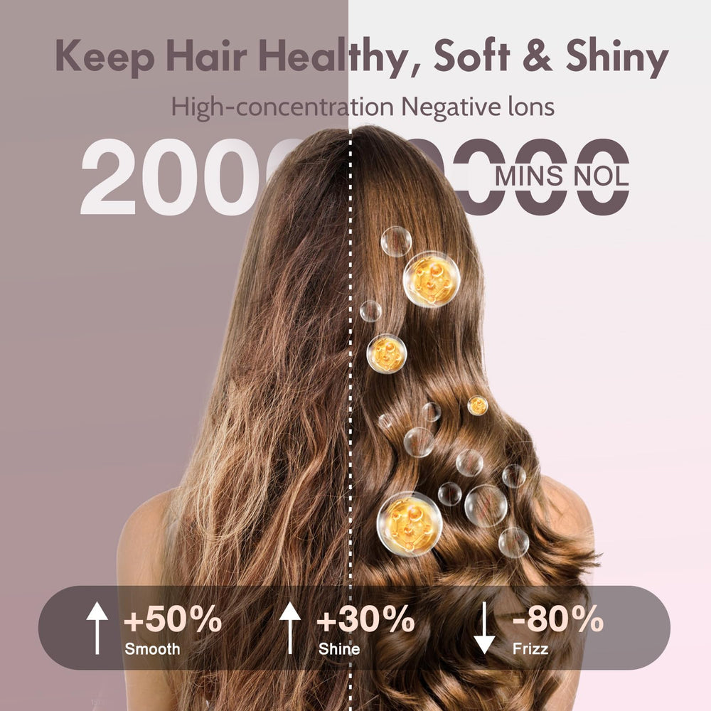 Tresses Touch Ionic Thermal Brush 360-swivel cord enables tangle-free styling