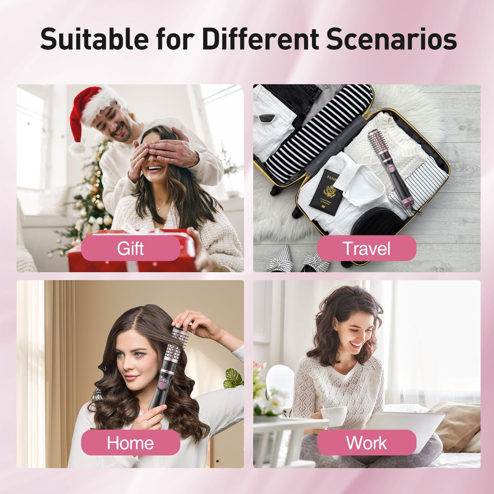 Tresses Touch one-step drying and styling promises time-saving routine.