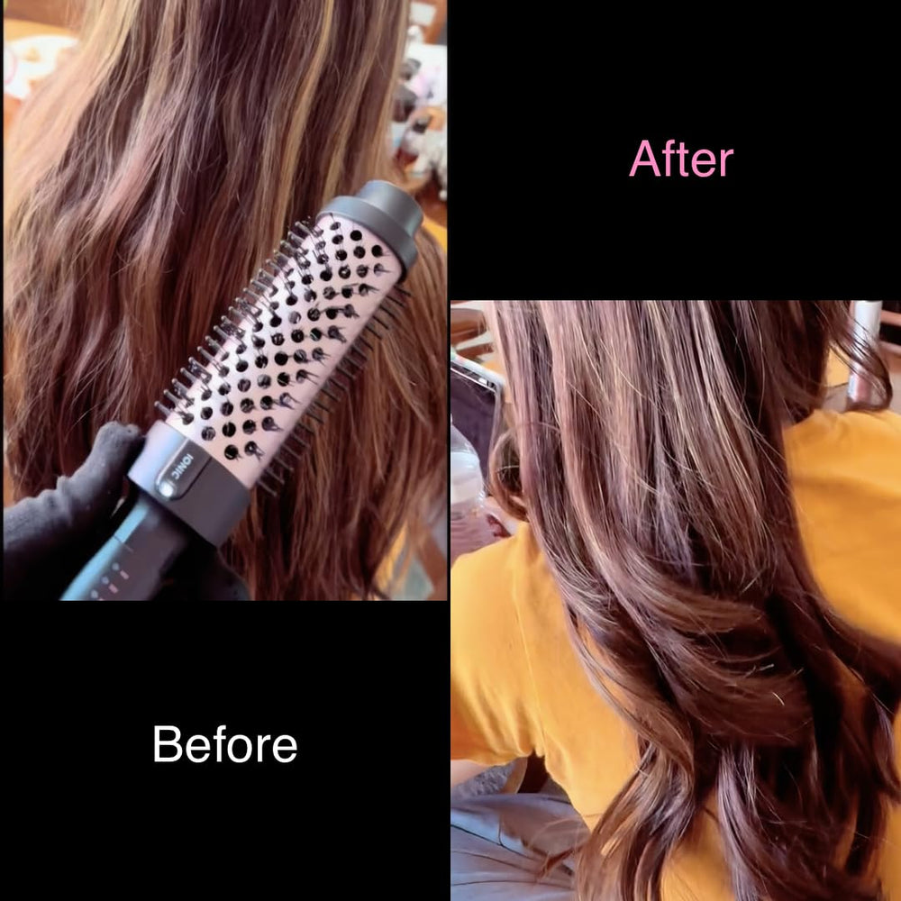 Tresses Touch travel-ready compact styling aid for on-the-go routines.