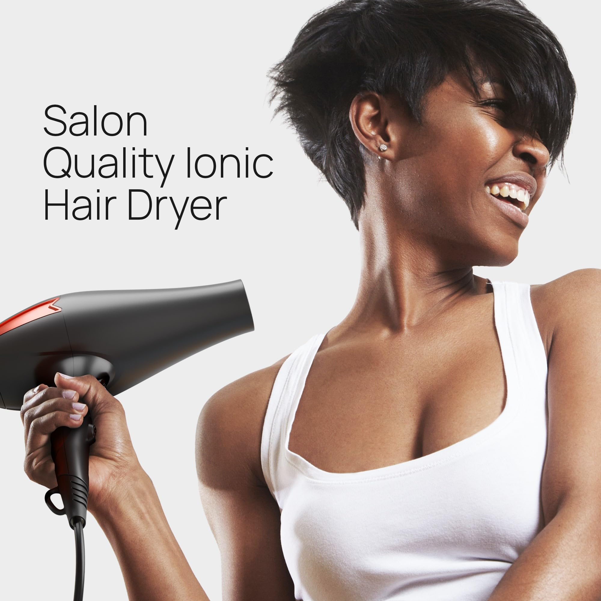 TREZORO 8.2ft cord provides flexible styling reach for at-home or salon use.