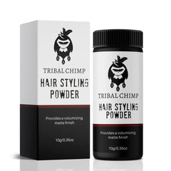 Tribal Chimp Hair Powder bottle showing matte finish and invisible hold