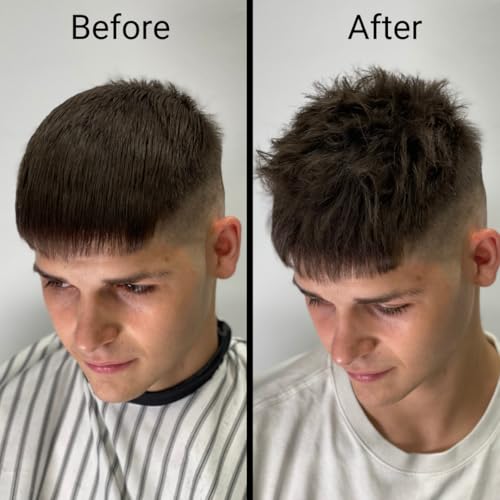 Tribal Chimp Hair Powder texture visible on hair for lift