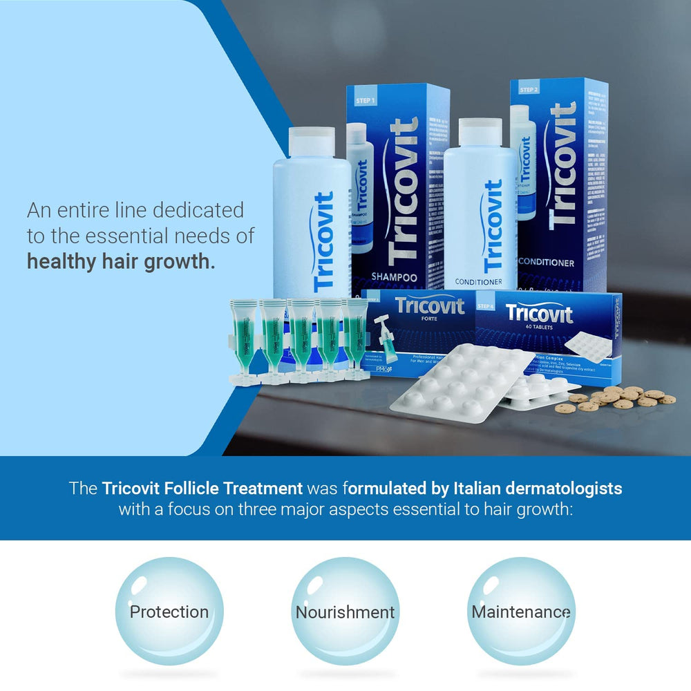 Tricovit vegan cruelty-free icon communicates ethical, clean beauty benefits.