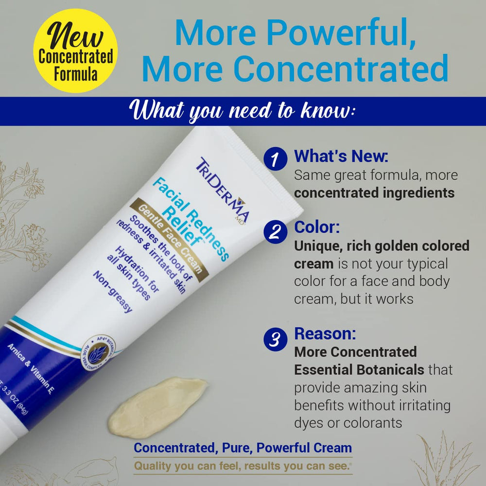 TriDerma AP4 Aloe Vera Complex ingredients bottle showing soothing botanicals.