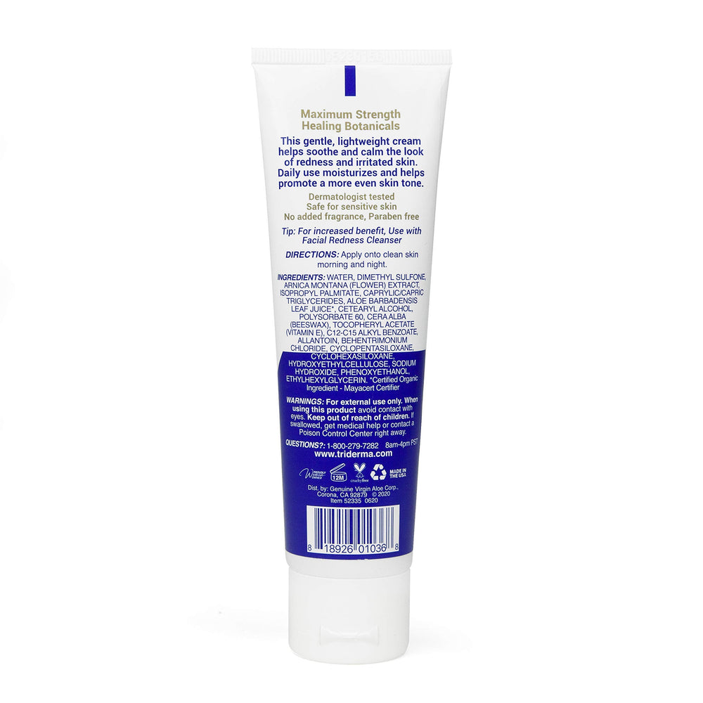 TriDerma easy-to-use application suitable for morning and night routines.