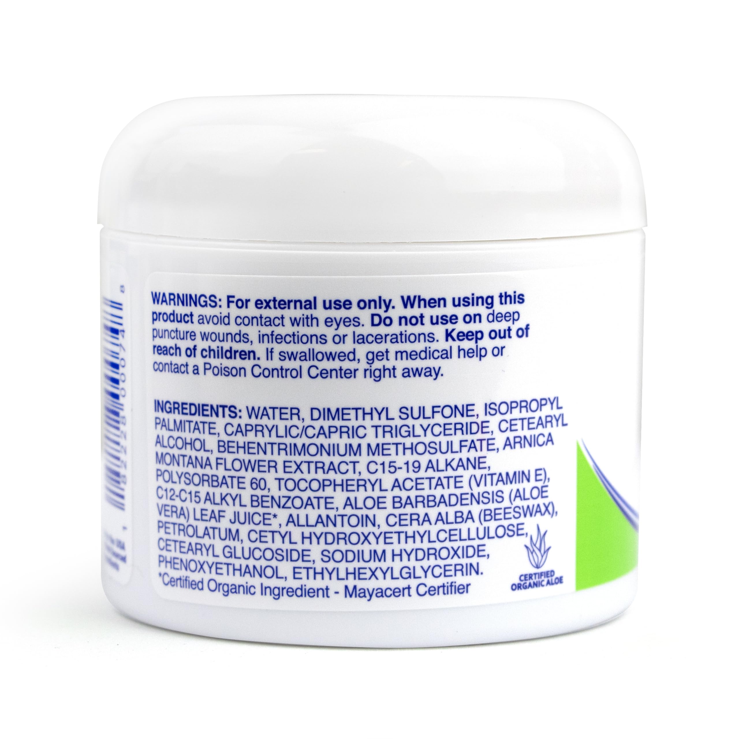 TriDerma Vein Defense cream spider-vein closeup showing reduced red blotches on skin.