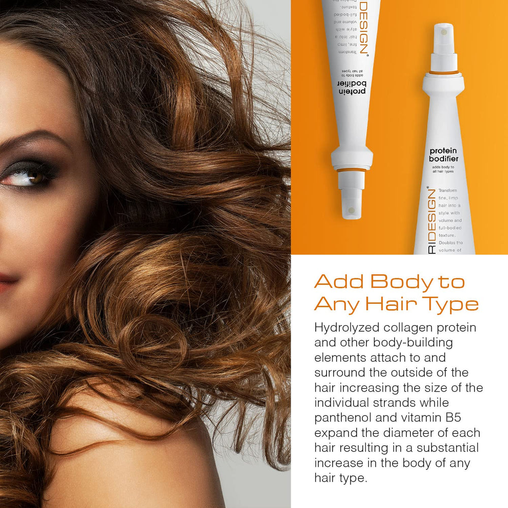 TRIDESIGN Protein Bodifier supports air-drying with effortless styling for busy mornings