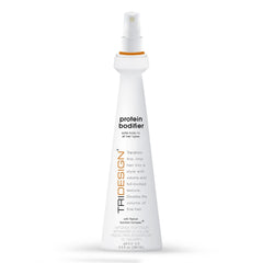 TRIDESIGN Protein Bodifier bottle setup shows the 9.5 oz design for easy at-home volume boost