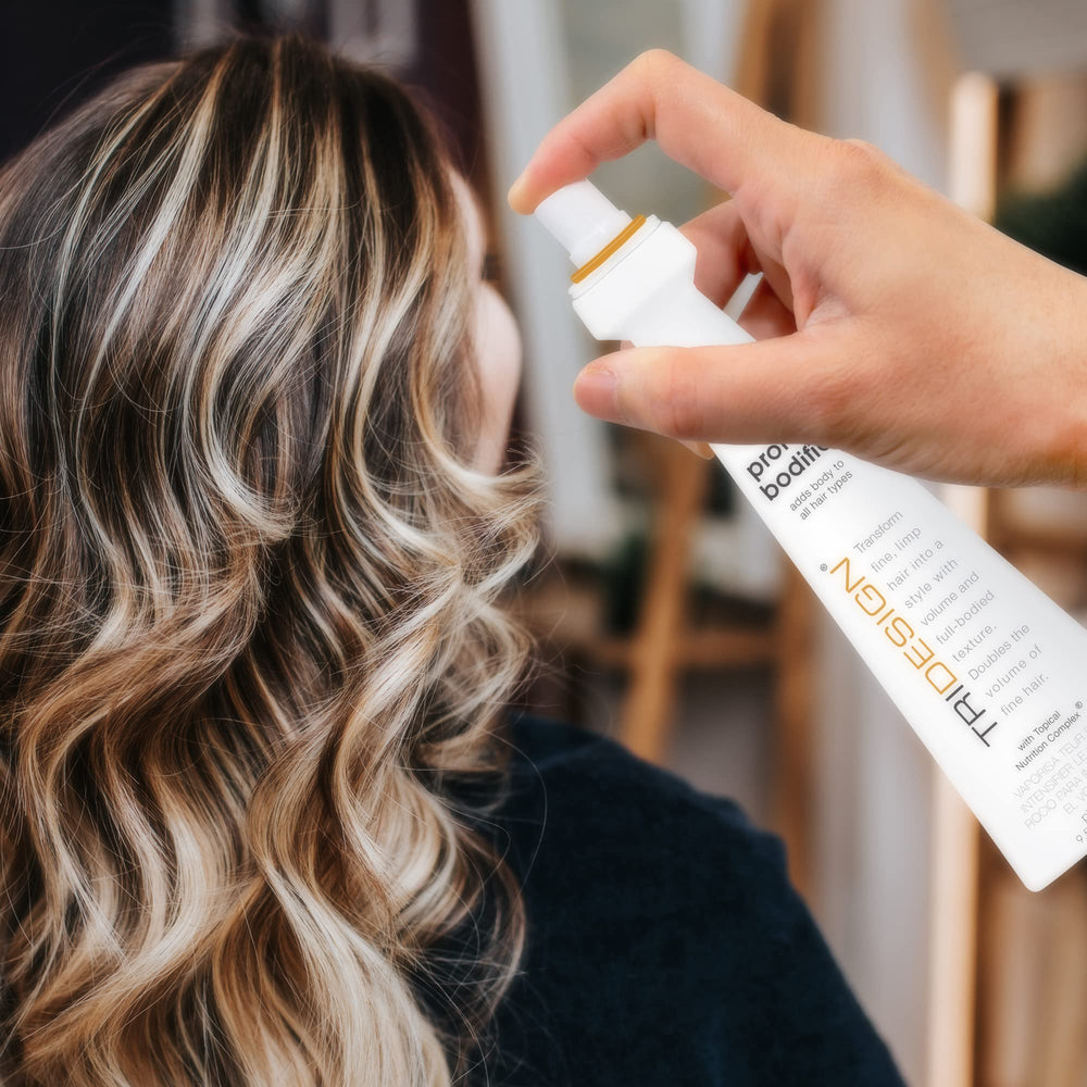 TRIDESIGN Protein Bodifier close-up bottle reveals branding and product details for confidence-inspiring shopping