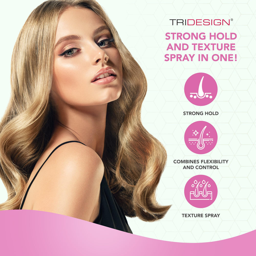 TRIDESIGN TRI Design Aerogel hairspray mist dispersion for even coverage