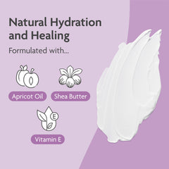 TriLASTIN belly oil shea butter vitamin E demonstrates deep hydration for skin comfort.