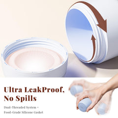 Trimcoo wide-mouth design for easy filling and cleaning