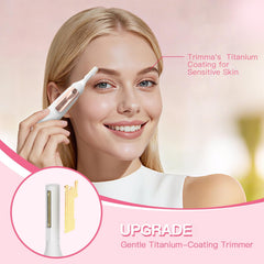 Trimma SkinSafe hypoallergenic head for gentle trimming and comfort