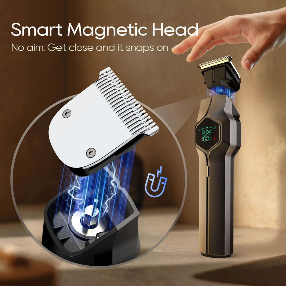 TRIMX magnetic snap-on heads demonstrate effortless precision
