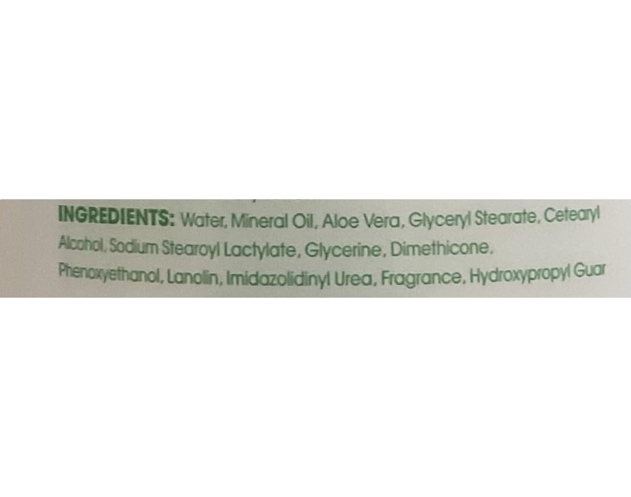 Triple Lanolin Aloe Vera Lotion gallon packaging enables easy family-size refills.