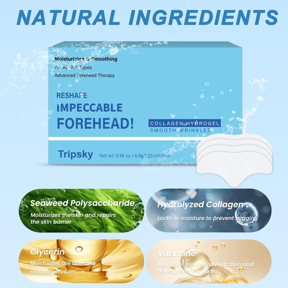 Tripsky hydrogel texture close-up highlighting hydration and gentle delivery to skin.