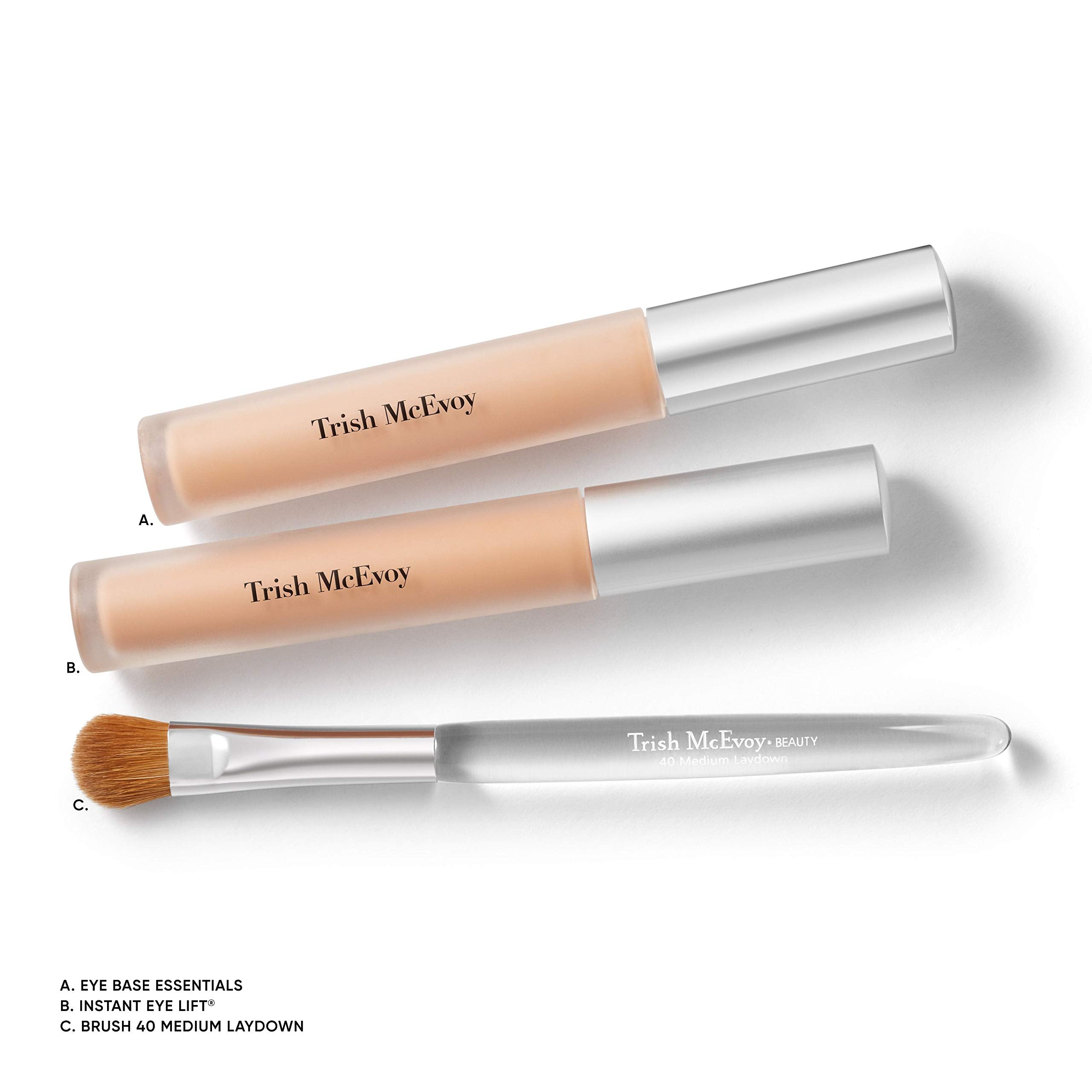 Trish McEvoy Instant Eye Lift Shade 1 with concealer pairings for seamless coverage