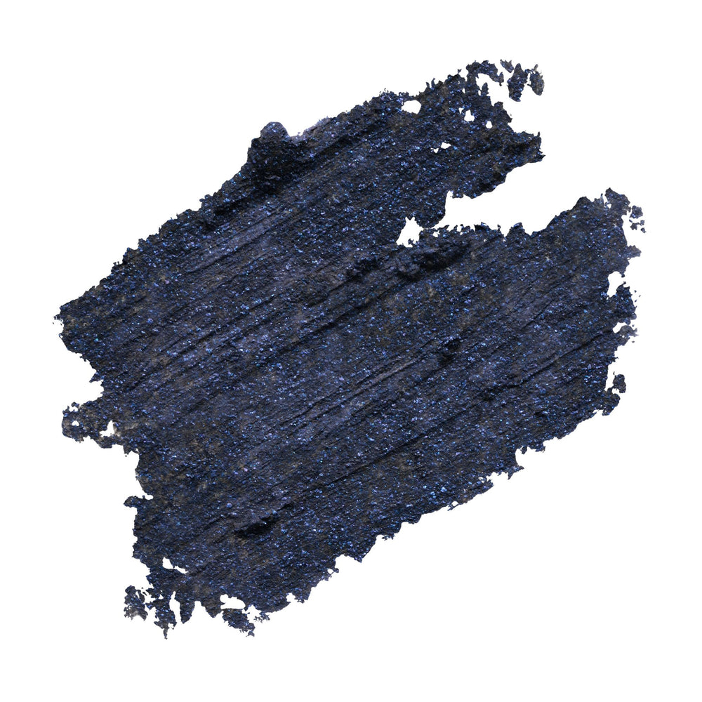 Trish McEvoy Intense Gel Eye Liner Arabian Nights application scene emphasizes smooth glide for even lines.