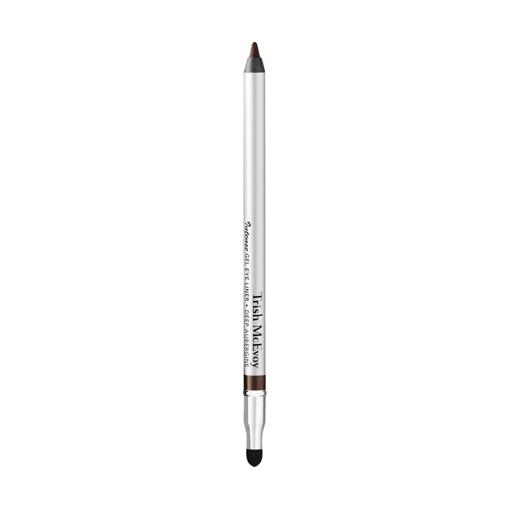 Trish McEvoy Intense Gel Eye Liner Deep Aubergine swatch delivers rich, long-wear color.