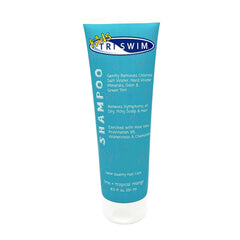 TRISWIM Kids Chlorine Removal Shampoo pour for after-swim cleansing and chlorine removal.