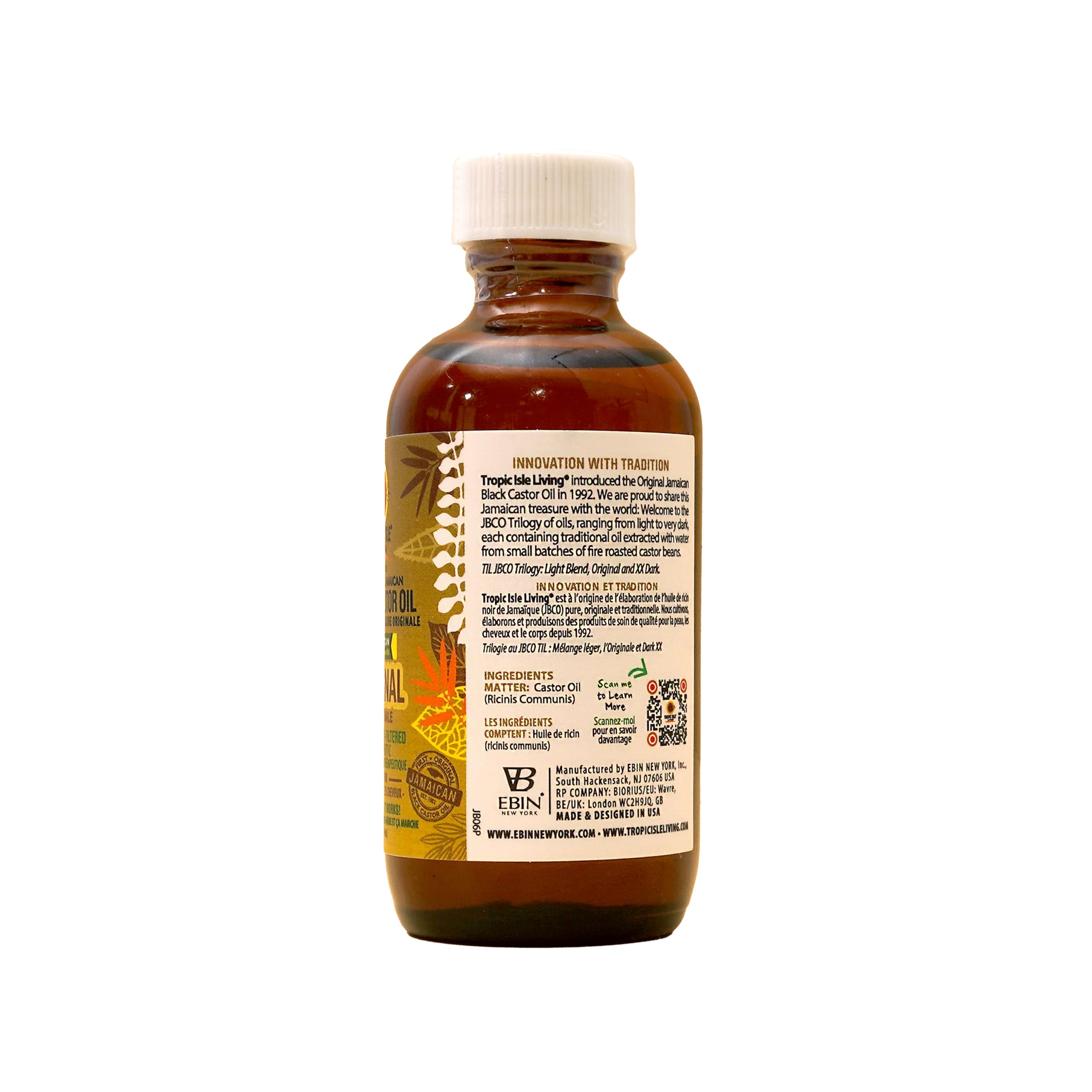 Tropic Isle Living Jamaican Black Castor Oil skin application image demonstrates moisture and softness.