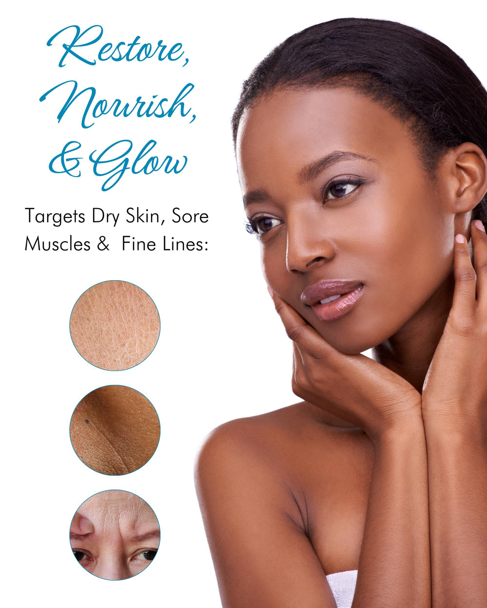 Tropical Holistic Emu Oil cream-texture shows premium hydration.