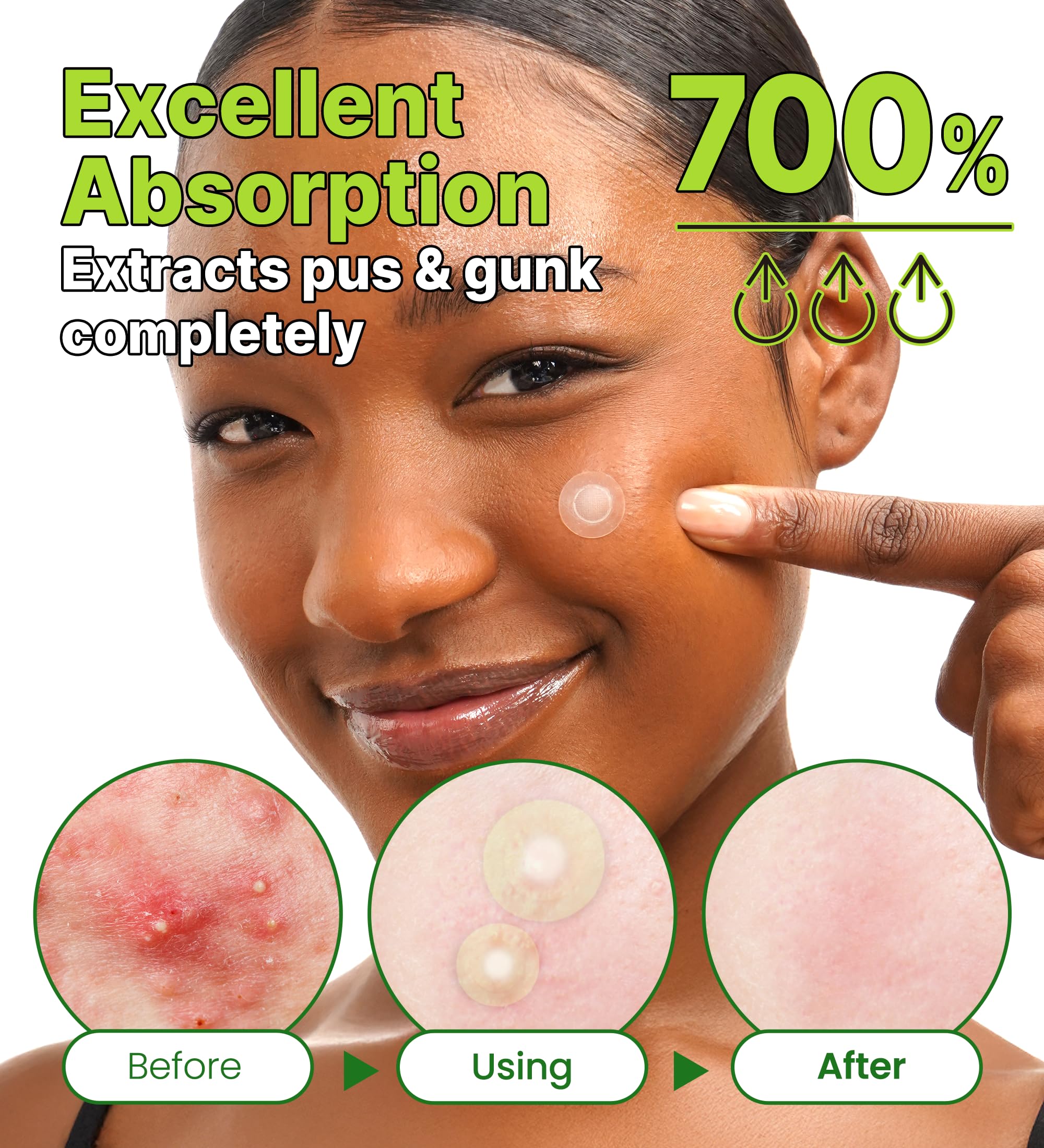 Troubless Invisible Plus Red Correct adhesion closeup with breathable wear