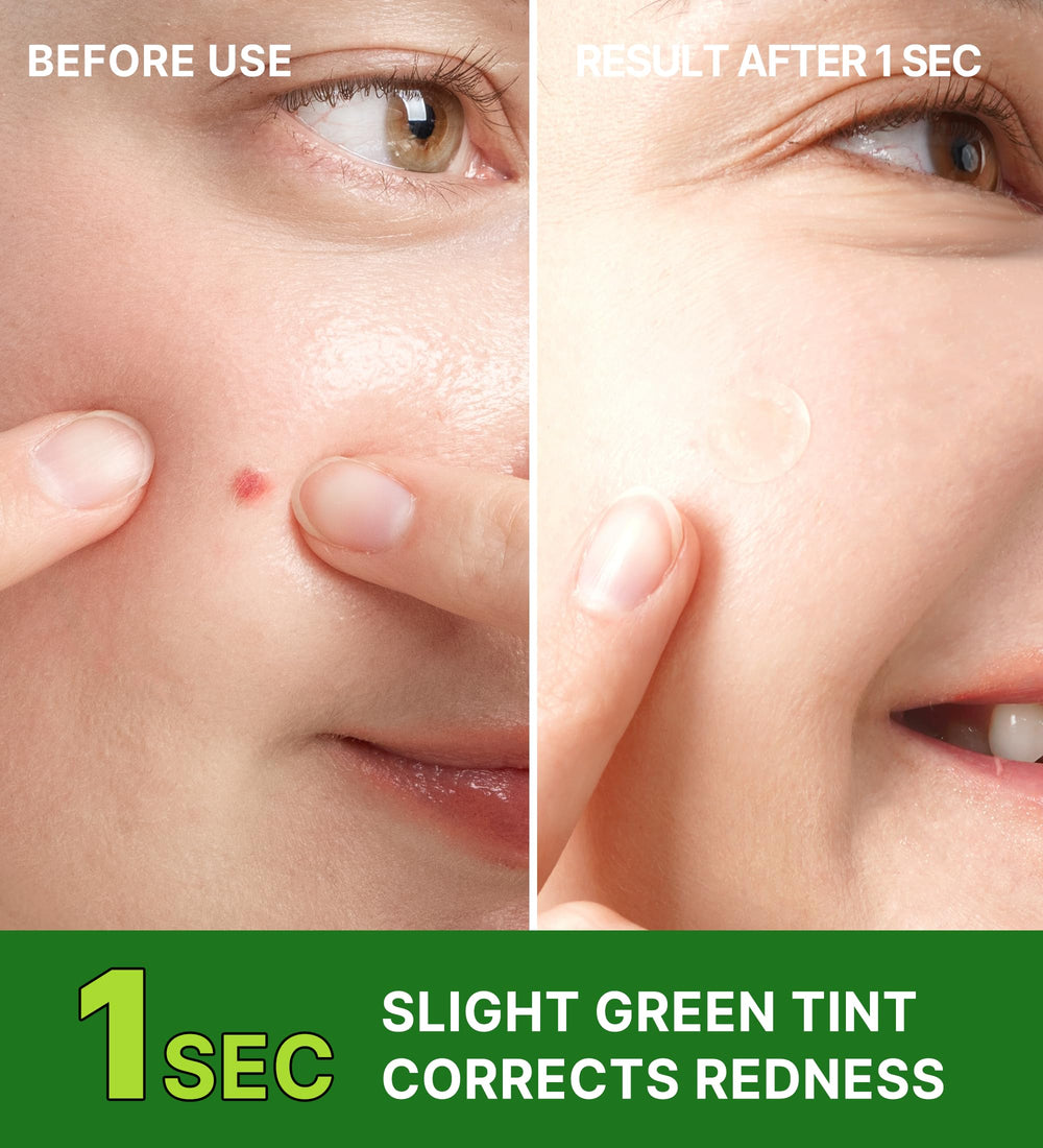 Troubless Invisible Plus Red Correct green-tint close-up neutralizing redness visually
