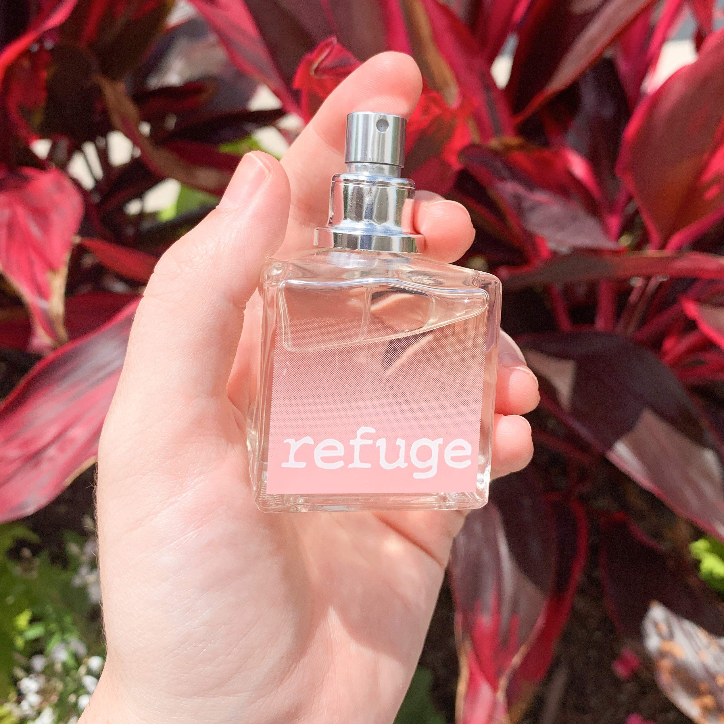 Charlotte Russe Refuge cap shows elegant packaging for premium presentation.