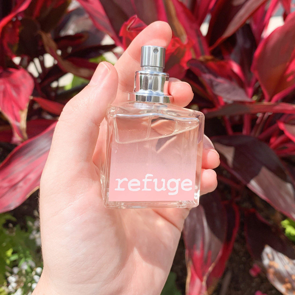 Charlotte Russe Refuge cap shows elegant packaging for premium presentation.
