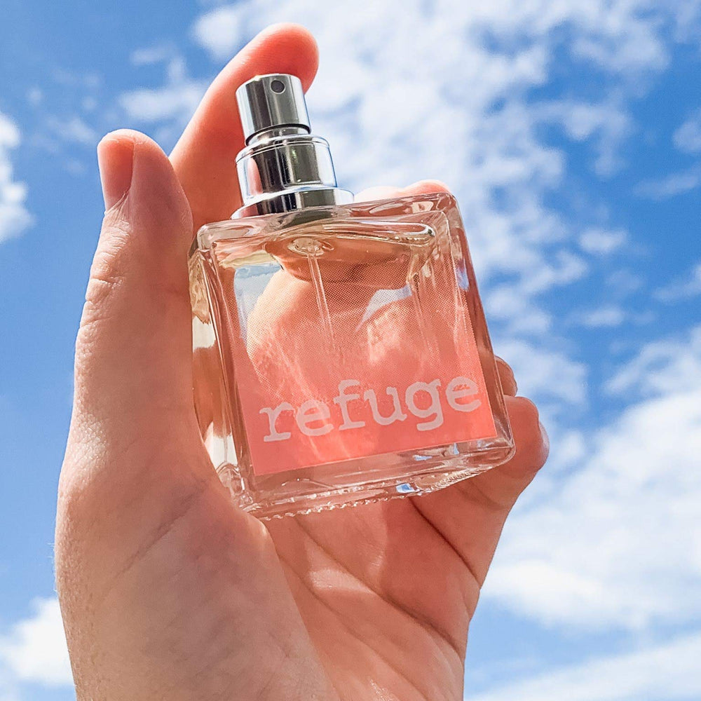 Charlotte Russe Refuge packaging shown, ideal for gifting and shelf appeal.