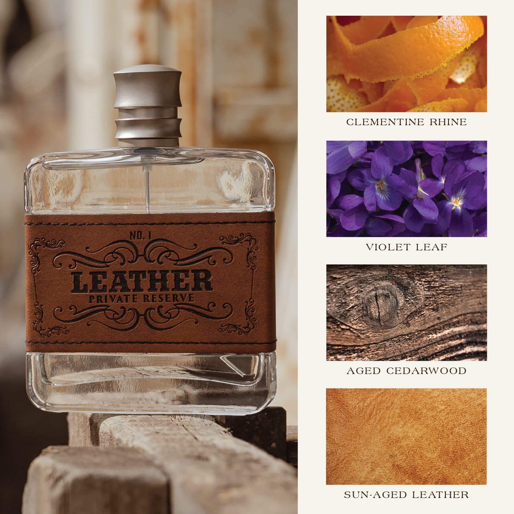 Tru Fragrance Beauty Tru Western Leather lifestyle shot with day-long presence
