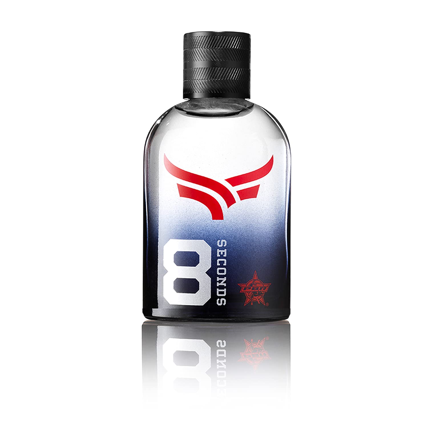 Cap closeup on Tru Western 8 Seconds bottle highlights rugged design