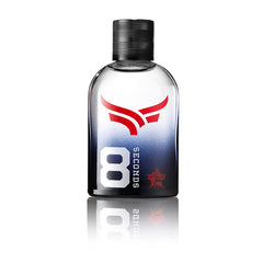 Cap closeup on Tru Western 8 Seconds bottle highlights rugged design