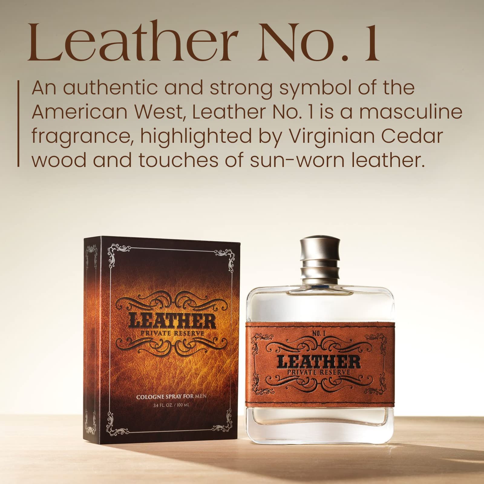 Tru Fragrance Beauty Tru Western Leather premium packaging supports grooming rituals