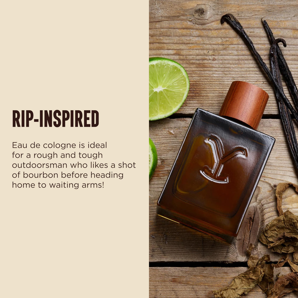 Tru Fragrance Beauty Yellowstone Ride bottle emphasizes bergamot note for a fresh start.
