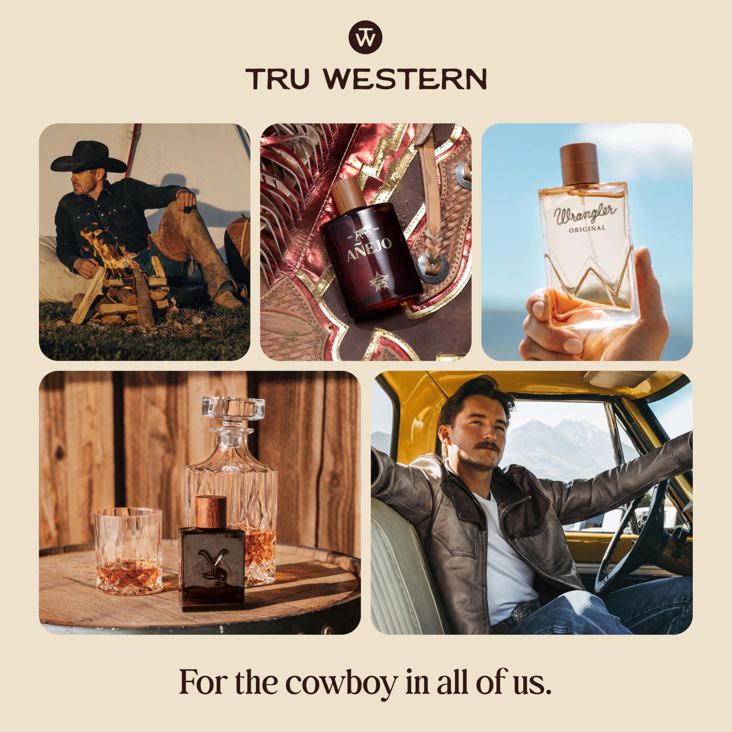 Tru Fragrance Beauty Yellowstone Ride Reserve leather amber vibe in motion