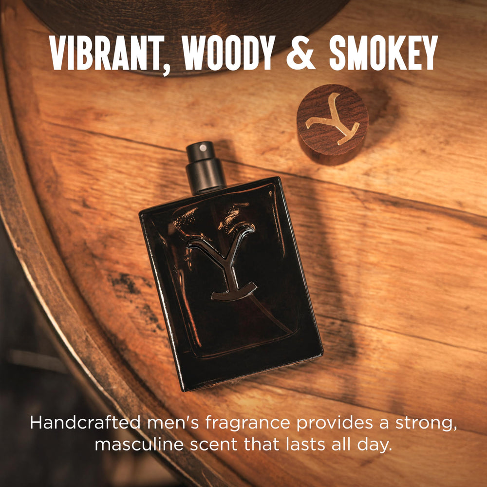 Tru Fragrance Beauty Yellowstone Ride Reserve smoked vanilla note closeup