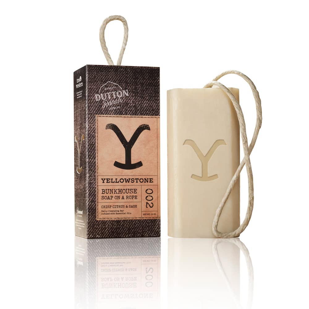 Tru Fragrance Beauty Yellowstone Bunkhouse Soap lather in hand for a refreshing cleanse
