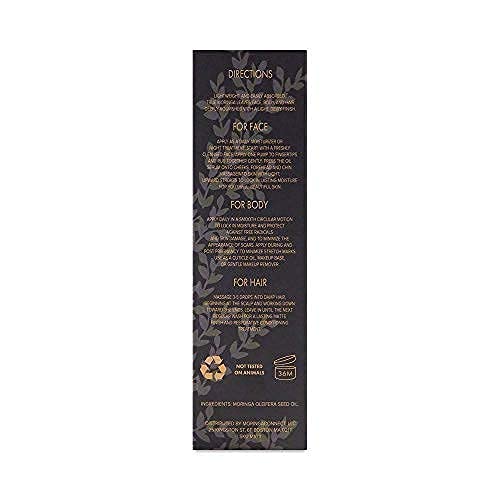 True Moringa Oil vegan and cruelty-free and ethically sourced