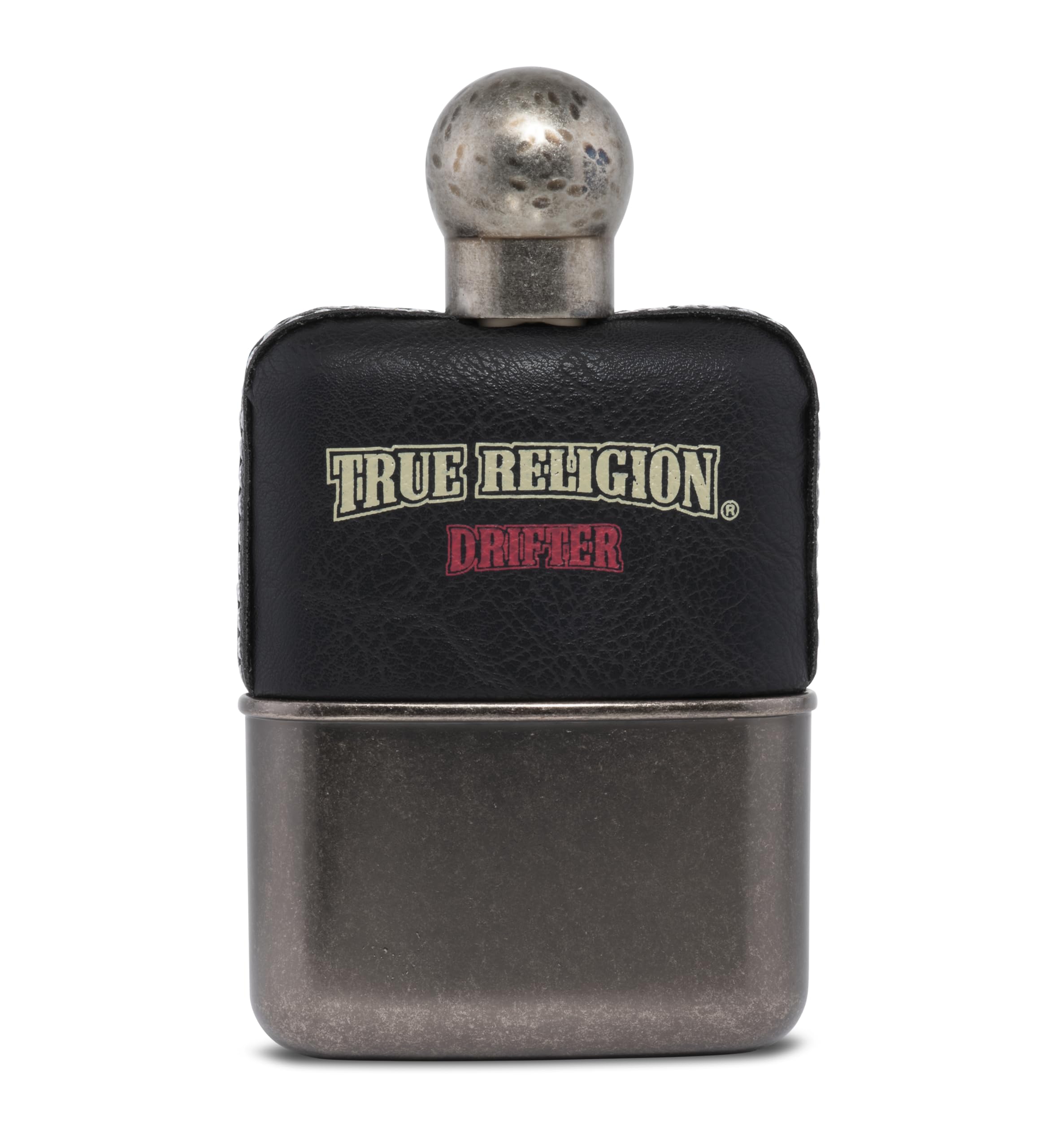 True Religion Drifter bottle front reveals aromatic freshness for a confident daytime ritual.